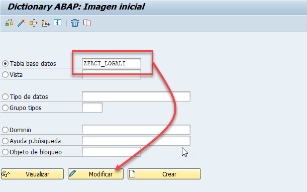 Traducir objetos del Diccionario ABAP 1