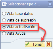 Crear un cluster de vistas en SAP 2 Crear un cluster de vistas en SAP 2