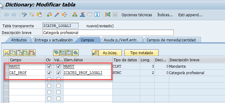 Tabla de texto en SAP ABAP: guía DDIC 3 Tabla de texto en SAP ABAP: guía DDIC 3