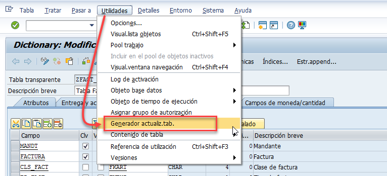 Generar mantenimiento de tablas con SM30 4