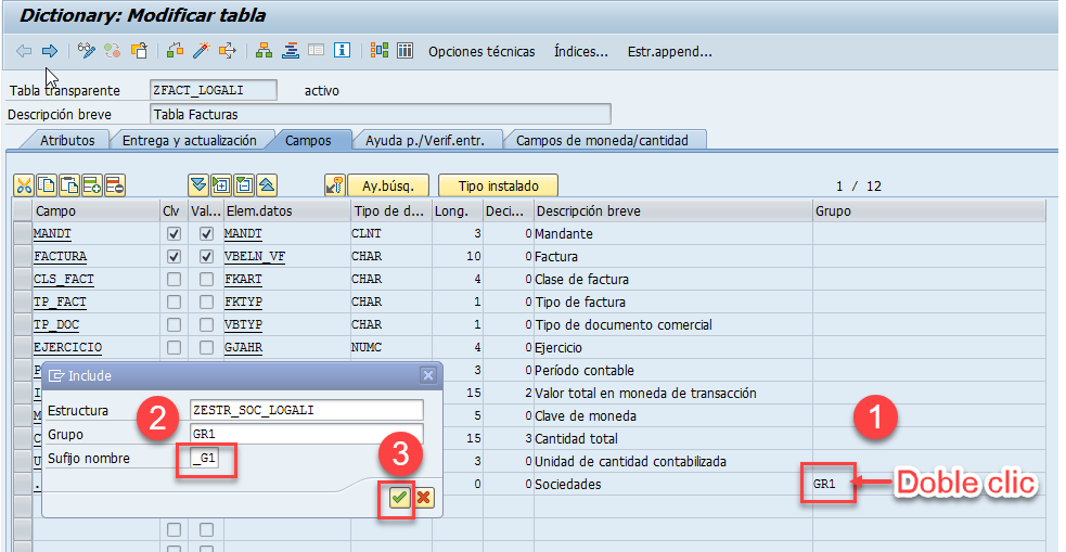 INCLUDE STRUCTURE en tablas ABAP 4 INCLUDE STRUCTURE en tablas ABAP 4