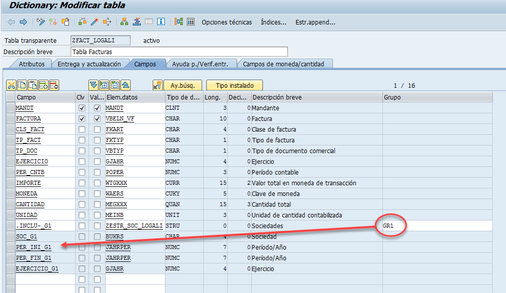 INCLUDE STRUCTURE en tablas ABAP 5 INCLUDE STRUCTURE en tablas ABAP 5