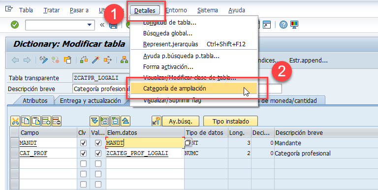 Tabla de texto en SAP ABAP: guía DDIC 6 Tabla de texto en SAP ABAP: guía DDIC 6
