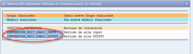 Dominio con rutina de conversión 6 Dominio con rutina de conversión 6