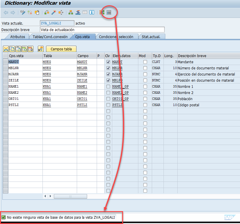 Vista de actualización SAP: guía DDIC 8 Vista de actualización SAP: guía DDIC 8