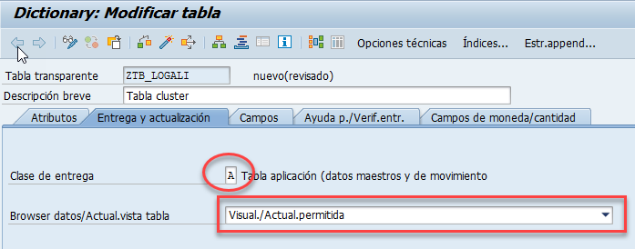 Tablas Cluster 9 Tablas Cluster 9