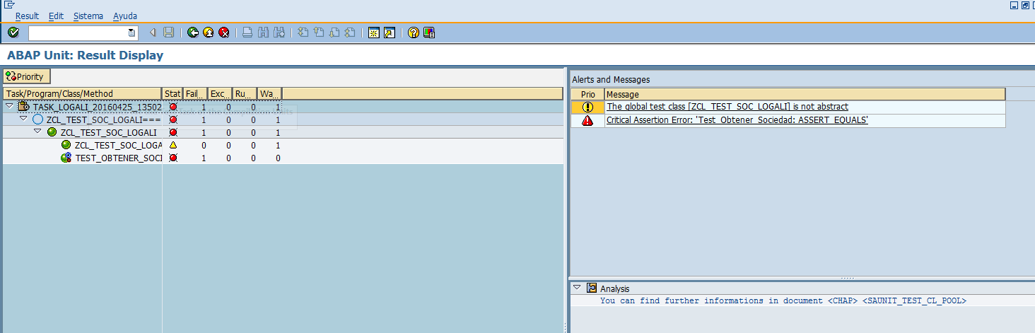 Crear clase global de test 8