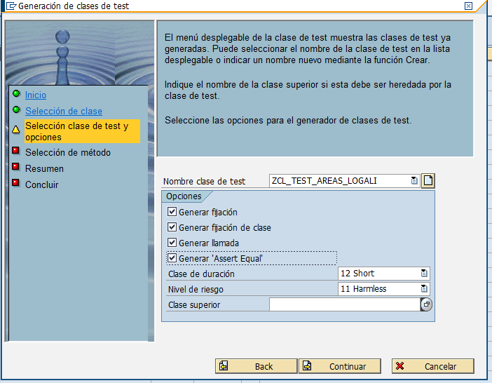 Utilizar Wizzard para crear clases 9