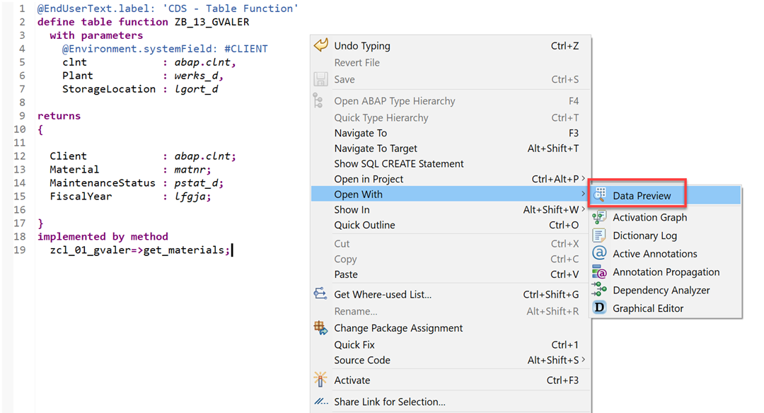 Table Functions en ABAP CDS: guía práctica 5 Table Functions en ABAP CDS: guía práctica 5