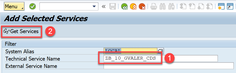 Exponer una vista CDS como servicio OData 3