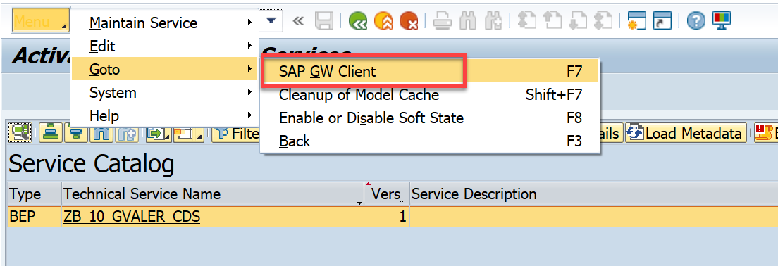 Probando servicio OData 2