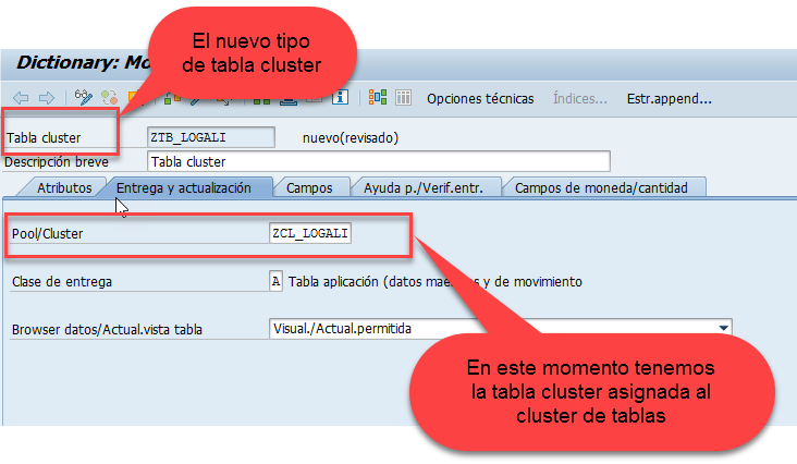 Tablas Cluster 13