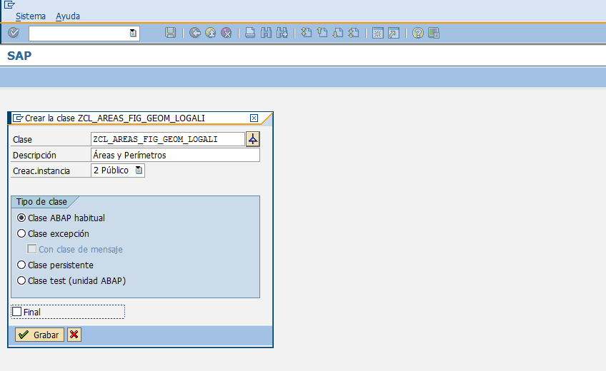 Utilizar Wizzard para crear clases 2