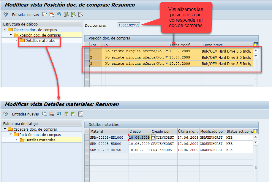 Crear un cluster de vistas en SAP 25 Crear un cluster de vistas en SAP 25