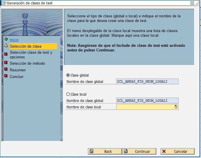 Utilizar Wizzard para crear clases 7