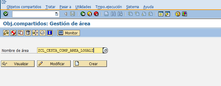 Memoria compartida en ABAP: definir áreas 3