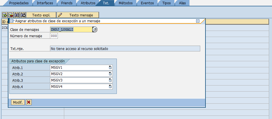 Crear clase de excepción con clase de mensaje 11 Crear clase de excepción con clase de mensaje 11