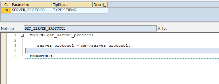 Crear una clase global ABAP con Class Builder 12