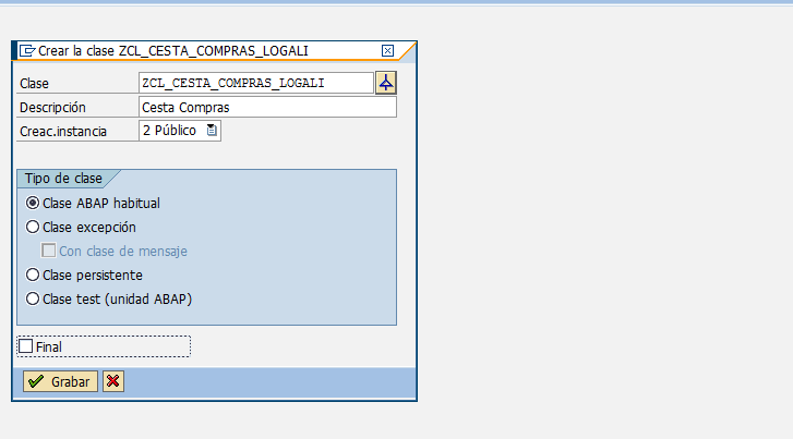 Crear clases con MEMORY ENABLED 3 Crear clases con MEMORY ENABLED 3