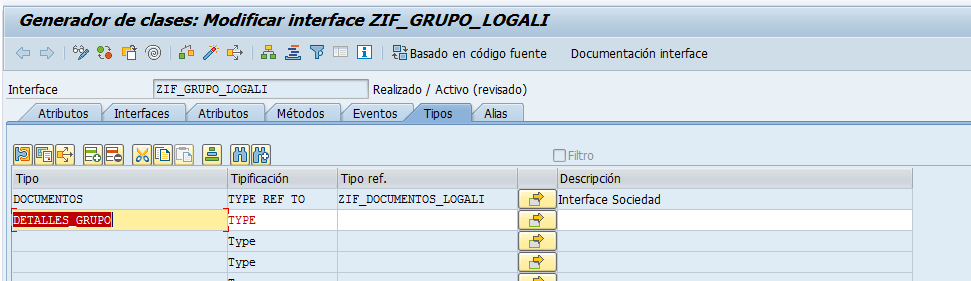 Crear tipos de datos 2
