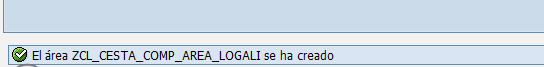 Memoria compartida en ABAP: definir áreas 5