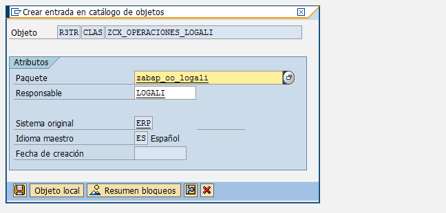 Crear clase de excepcion 3 Crear clase de excepcion 3