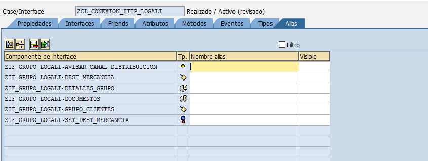 Implementar interfaces en clases globales 7