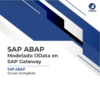 SAP ABAP Modelado OData en SAP Gateway - Curso Online