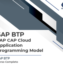 SAP BTP - SAP CAP Cloud Application Programming Model - Curso Online