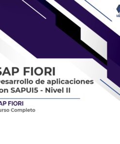 Desarrollo de aplicaciones SAPUI5 de avanzado a experto - Curso Online