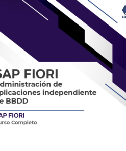 SAP Fiori Administración de aplicaciones independiente de BBDD - Curso Online