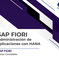 SAP Fiori Administración de aplicaciones con HANA - Curso Online
