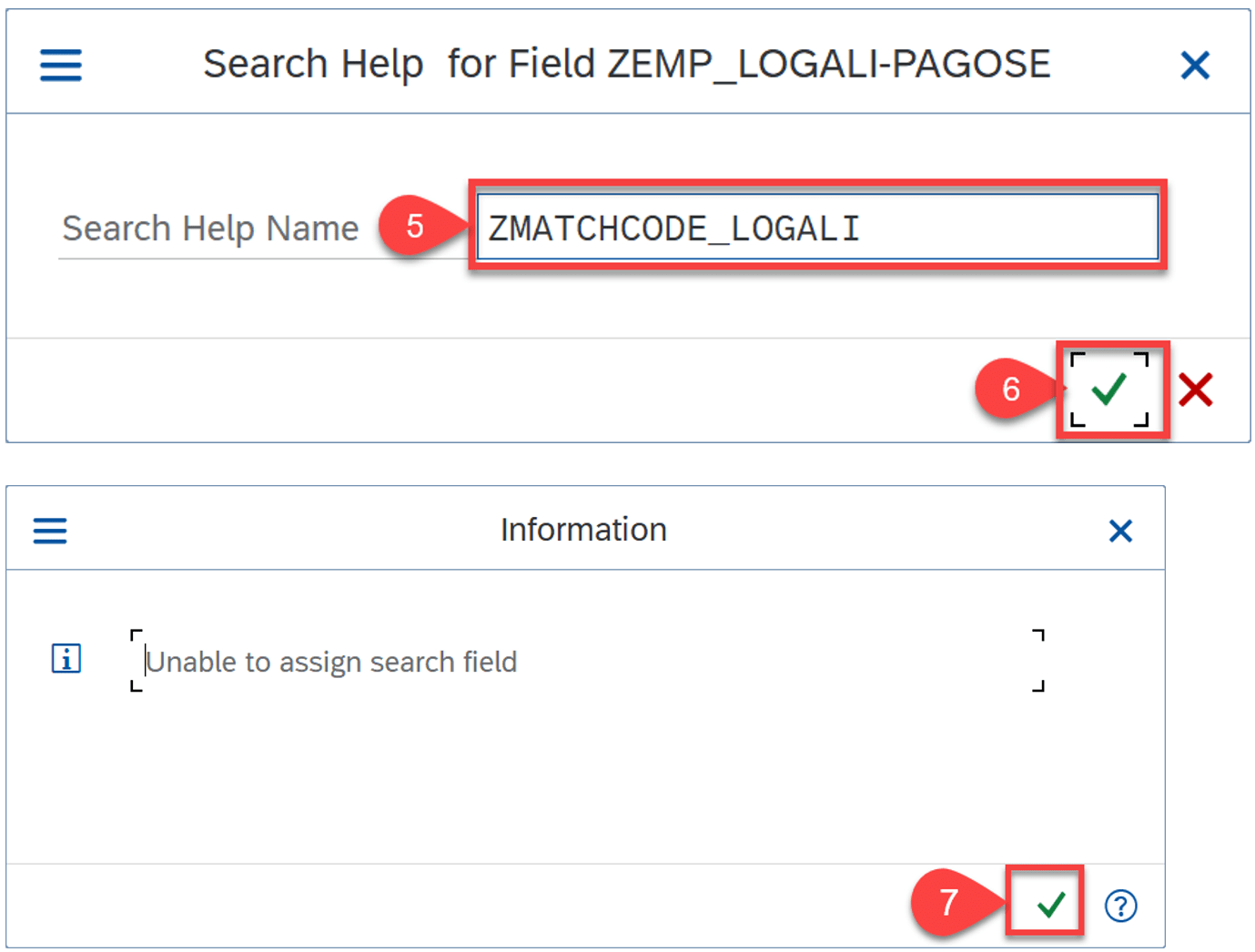 DDIC MatchCode Logali Group