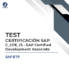 Portada Test Certificacion C CPE 13 Main page