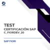 Test Certificacion SAP FIORI 1