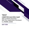 Test Certificado SAP 216