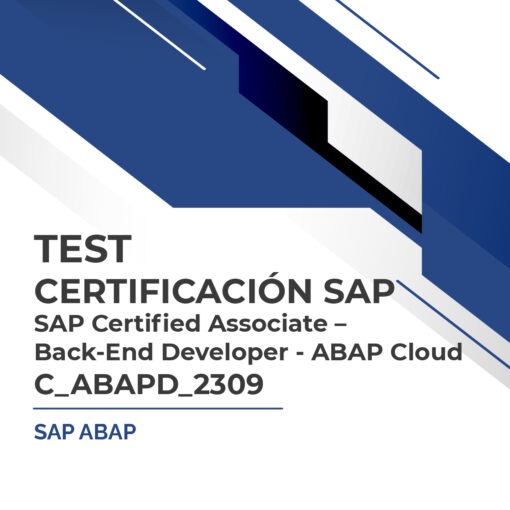 C_ABAPD_2309 SAP Certified Associate – Back-End Developer - ABAP Cloud