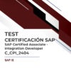 Test Certificado SAP 218