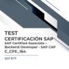 Test Certificado SAP 219