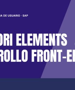 Curso SAP Fiori Elements Desarrollo Front-End