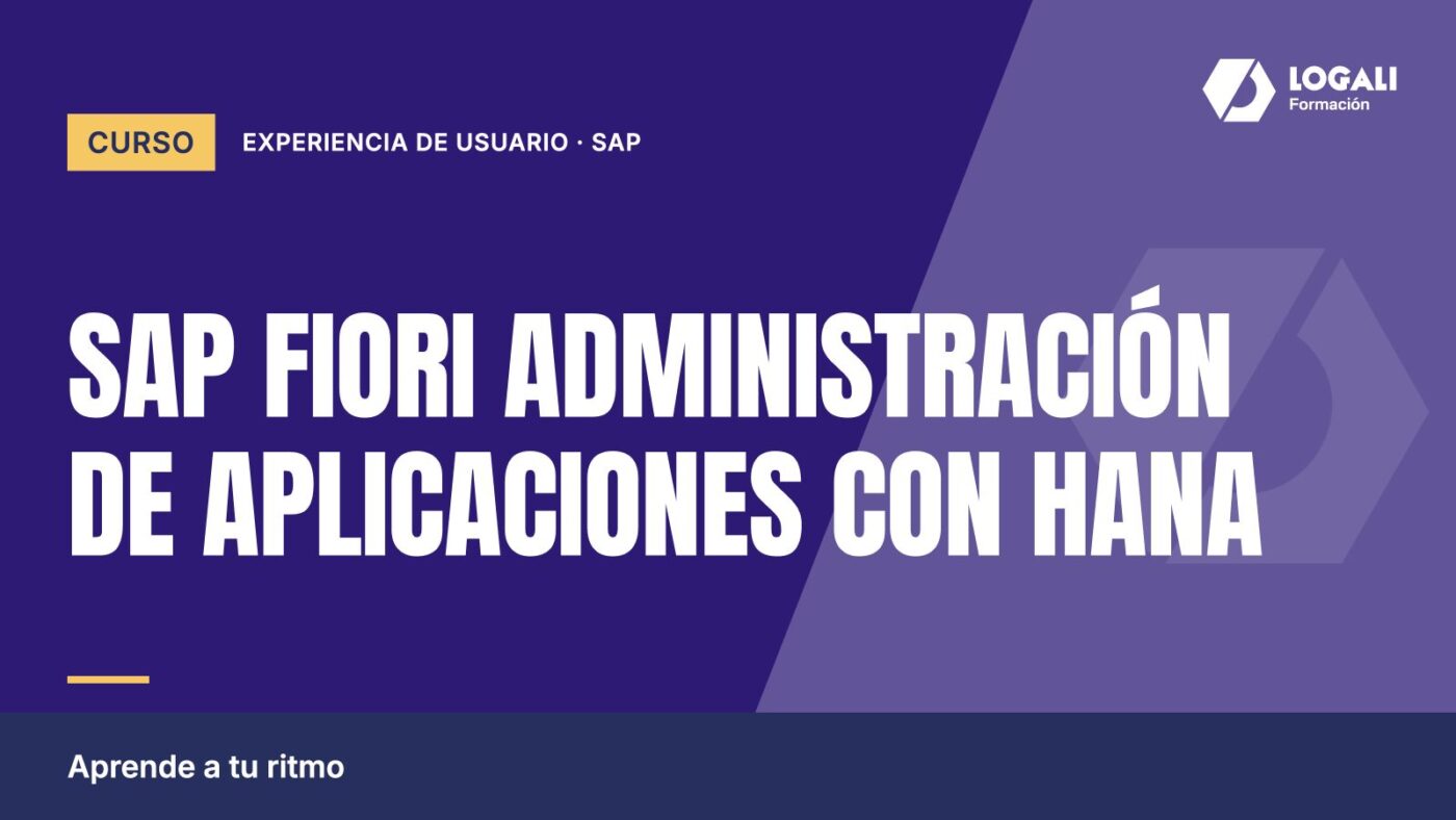 Curso SAP Fiori Administración de Aplicaciones con HANA