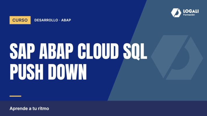 Curso SAP ABAP Cloud SQL Push Down