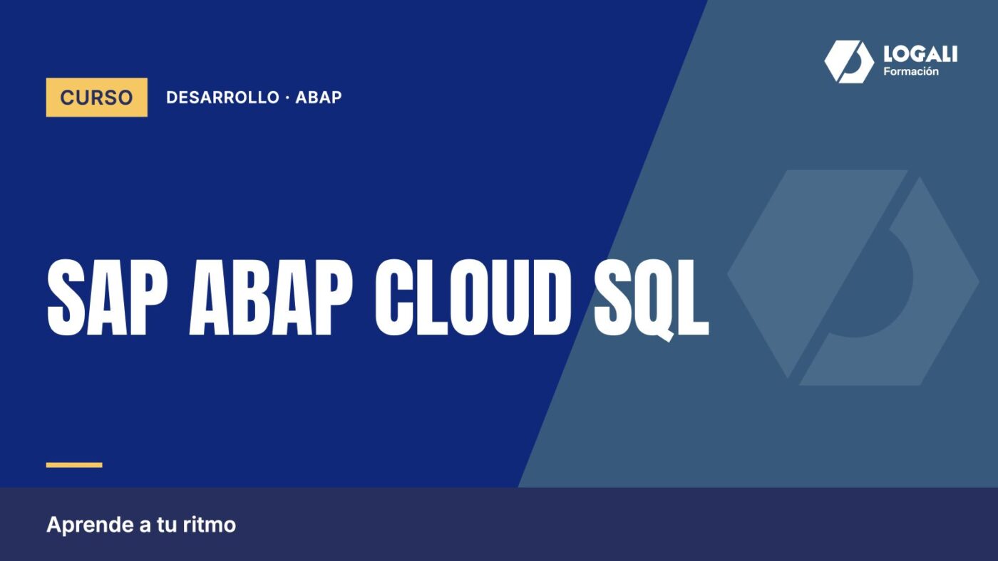 Curso SAP ABAP Cloud SQL
