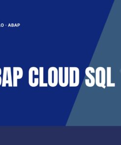 Curso SAP ABAP Cloud SQL