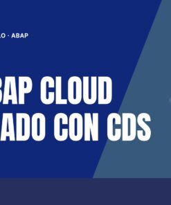 Curso SAP ABAP Cloud Modelado con CDS