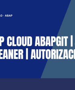Curso SAP ABAP Cloud abapGit | ATC | ABAP Cleaner | Autorizaciones