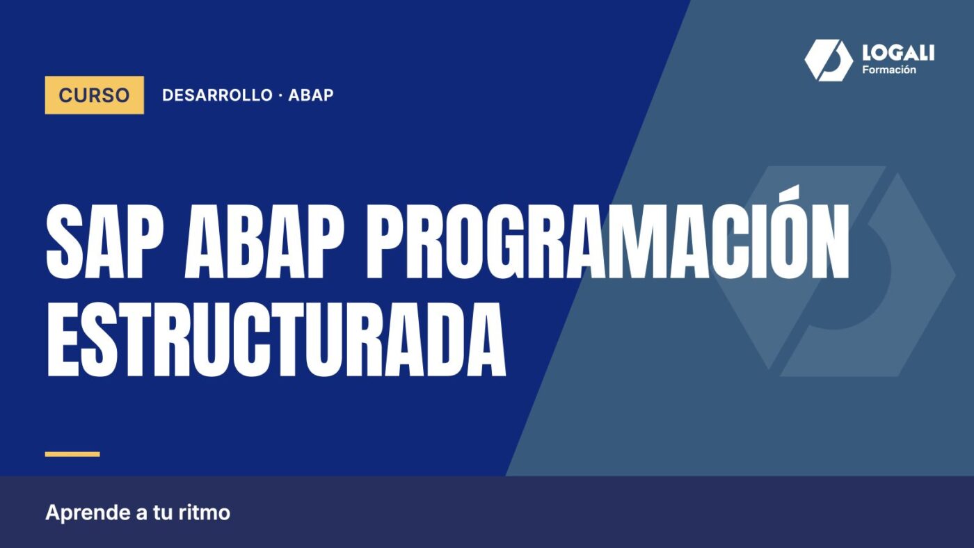 Curso SAP ABAP Programación Estructurada