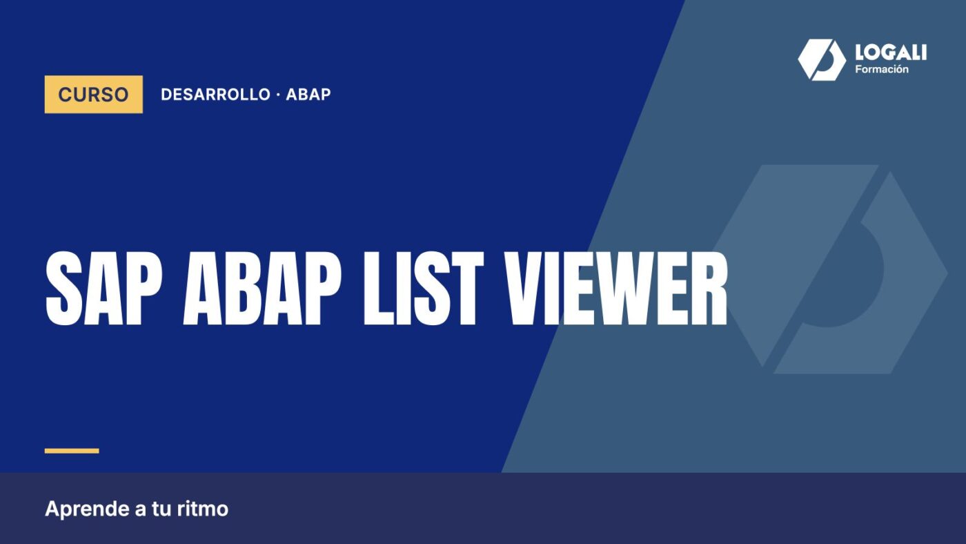 Curso SAP ABAP List Viewer