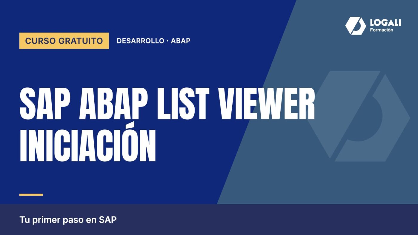 Curso SAP ABAP List Viewer Iniciación