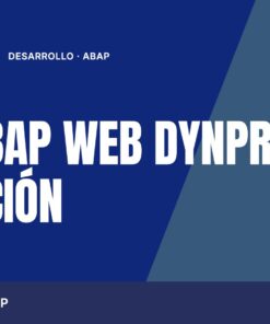 Curso SAP ABAP Web Dynpro Iniciación